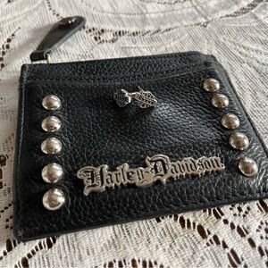 Harley Davidson Wallet & Earrings